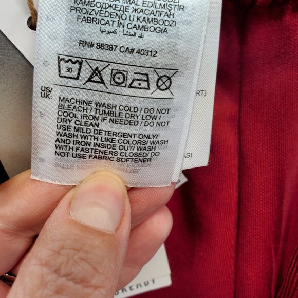 Adidas Tiro Track Pants Mens Legacy Burgundy XS Activewear Athleisur… - Picture 11 of 16